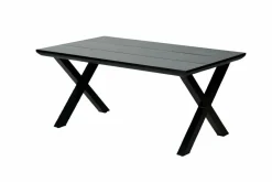 FORMAX Mesa De Jardín Con Patas En X Negro|CASA Discount