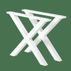 FORMAX Mesa De Jardín Con Patas En X Negro|CASA Discount