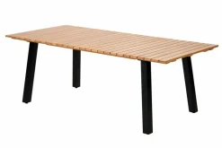 FORMAX Mesa De Jardín Con Patas Natural/negro|CASA New