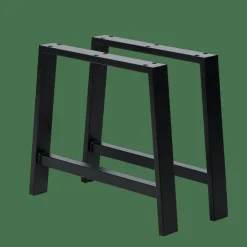 FORMAX Mesa De Jardín Con Patas En A Natural/negro|CASA Discount