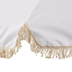 FRANJA PARASOL Sin Pie De Sombrilla Blanco|CASA Online
