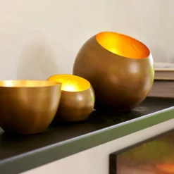 GIMINI Soporte Para Vela Pequeña Cobrizo|CASA Best