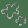 GINGERBREAD Moldes Juego De 2 Plateado|CASA