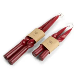 GLOSSY Vela J/2 Rojo Oscuro|CASA