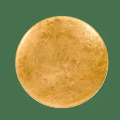 GOLDFOIL Plato Deco Dorado|CASA Clearance