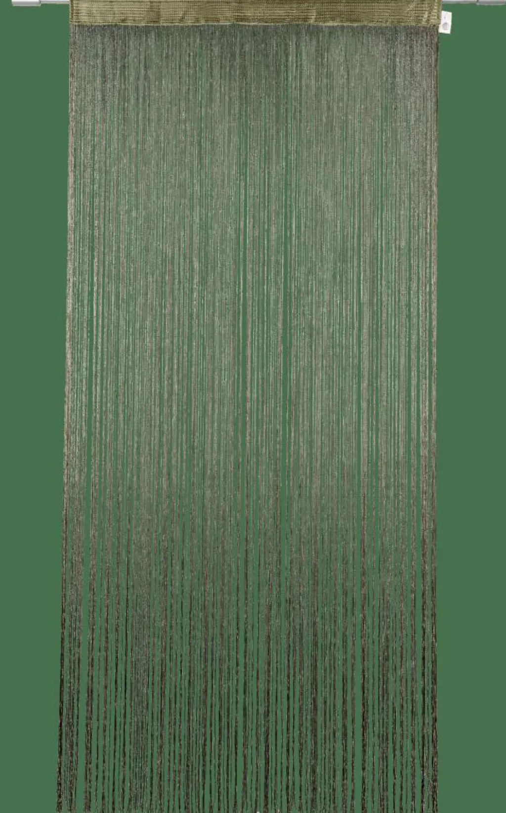GREEN Cortina De Flecos Verde|CASA Discount