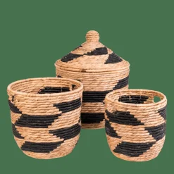 GUATEMALA Cesta Negro, Natural|CASA Sale