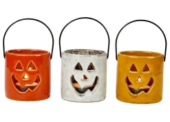 HALLOWEEN Portavelas Blanco|CASA Hot