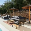 HANNA Lounge Mesa Auxiliar Negro, Natural|CASA Online