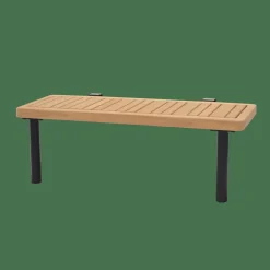 HANNA Lounge Mesa Auxiliar Negro, Natural|CASA Online