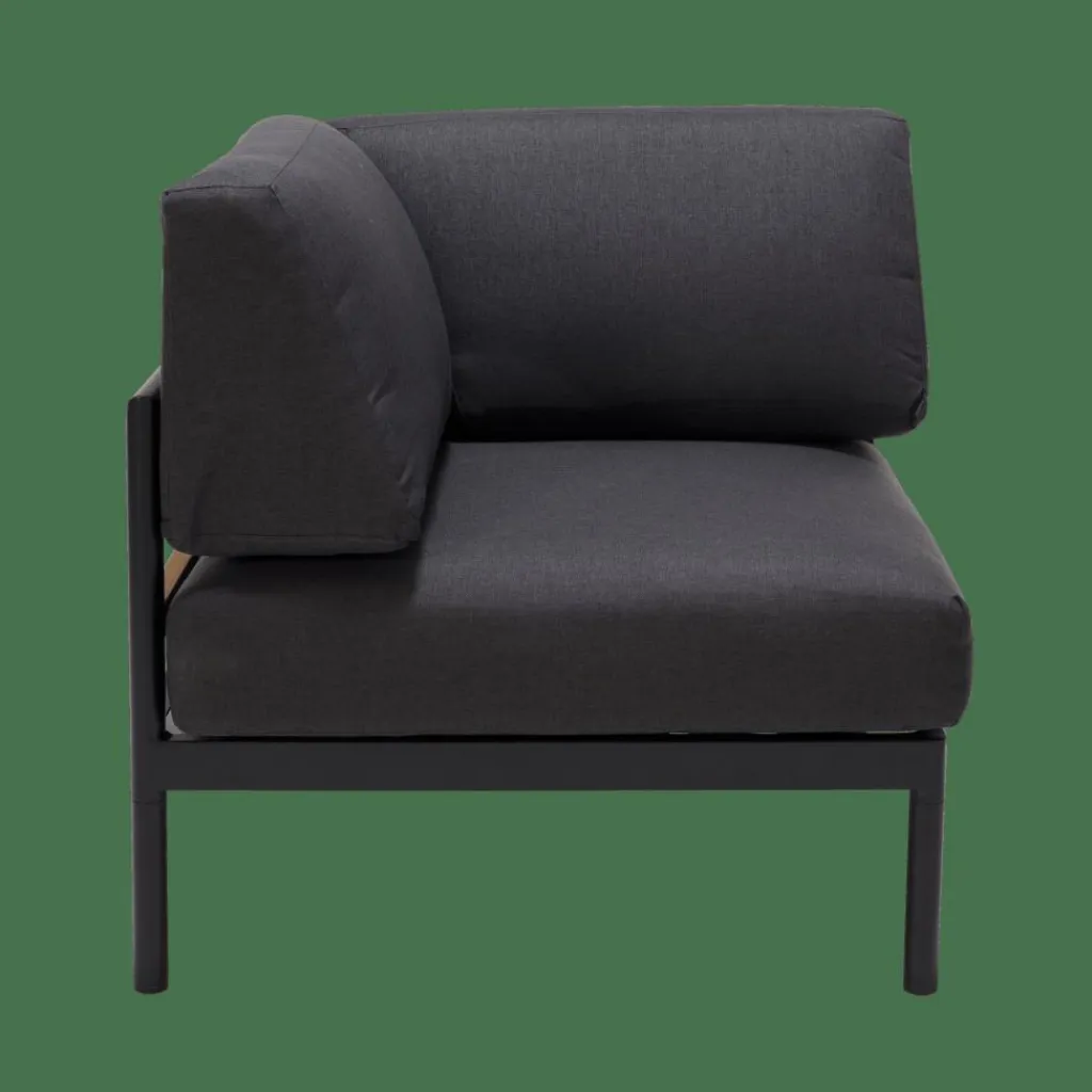 HANNA Lounge Silla Esquinera Negro|CASA New