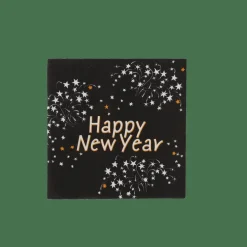 HAPPY NY Paquete De 20 Servilletas Verde|CASA New