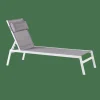 HUGO Tumbona Blanco, Gris|CASA Discount