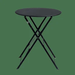 IMPERIAL Mesa Plegable Redondo Negro|CASA Discount