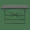 IMPERIAL Mesa Plegable Rectangular Negro|CASA Discount