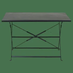 IMPERIAL Mesa Plegable Rectangular Negro|CASA Discount