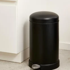 INDUSTRIA Cubo De Pedal 12 L Negro|CASA Clearance