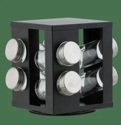 INDUSTRIA Carrusel De Hierbas 8 Botes Negro|CASA Discount