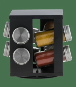 INDUSTRIA Carrusel De Hierbas 8 Botes Negro|CASA Discount