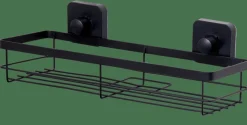 INDUSTRIA Cesta De Ducha Con Ventosas Negro|CASA Hot