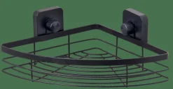 INDUSTRIA Rinconera Para Ducha Con Ventosas Negro|CASA Hot