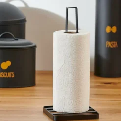 INDUSTRIA Soporte De Papel De Cocina Negro|CASA Clearance