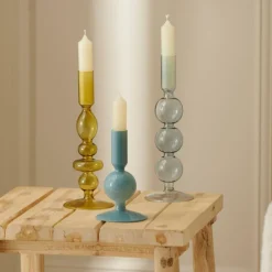 ISA Candelabro Azul ópalo Azul|CASA Discount