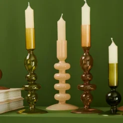 ISA Candelabro Crema Opalina Crema|CASA New