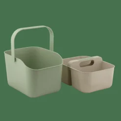 JASMIN Cubo/organizador 2 En 1 Verde|CASA New