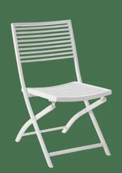 JESSE Silla Plegable Blanco, Beis|CASA Online