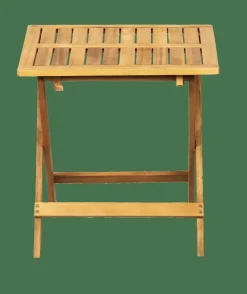 JOSHUA Mesa Plegable Marrón|CASA Clearance