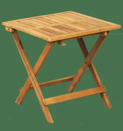 JOSHUA Mesa Plegable Marrón|CASA Clearance