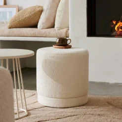 LANCE Puf Blanco|CASA New