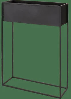 LARGO Macetero Negro|CASA
