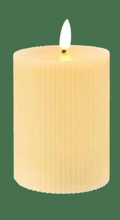LED Vela Con Led Marrón|CASA Sale