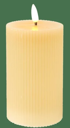 LED Vela Con Led Marrón|CASA Sale