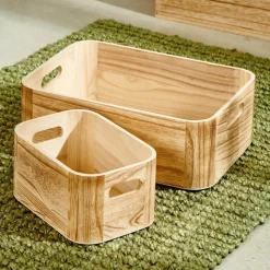 LIGNO Cajita Natural|CASA Outlet
