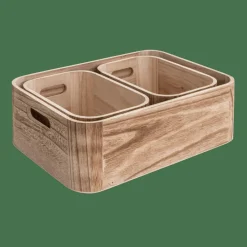 LIGNO Cajita Natural|CASA Outlet
