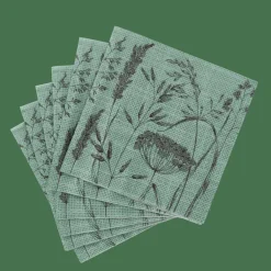 LOLIUM GREEN Paquete De 20 Servilletas Verde|CASA Online