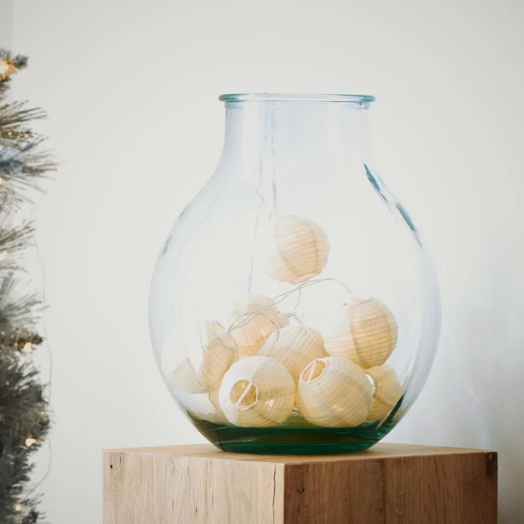 LYNN Guirnalda Bola 10 Leds Beis|CASA New