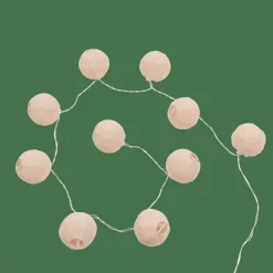 LYNN Guirnalda Bola 10 Leds Beis|CASA New