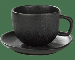 MAGMA Taza Y Plato Tacita 11 CL Negro|CASA Outlet
