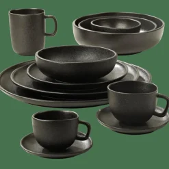 MAGMA Taza Y Plato Tacita 11 CL Negro|CASA Outlet