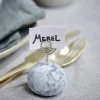 MARBLE Tarjetero Blanco|CASA New