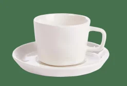 MAREA Tacita Taza Y Plato 12 CL Blanco|CASA Discount