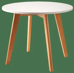 MATHIAS Mesa Para Niños Con 2 Sillas Natural/blanco|CASA Hot