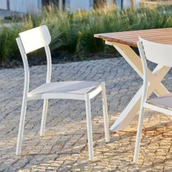 MAVAS Silla Apilable Blanco|CASA Online