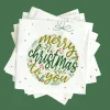MERRY TO YOU Paquete De 20 Servilletas Verde|CASA