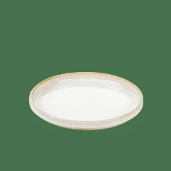 MINERAL MARBLE Plato Blanco|CASA Outlet