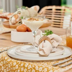 MINERAL MARBLE Plato Blanco|CASA Sale